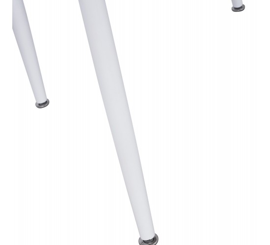 ΤΡΑΠΕΖΙ ΤΡΑΠΕΖΑΡΙΑΣ PALOMA HM8335.02, 70Χ70X76,5, SONOMA, ΛΕΥΚΑ ΠΟΔΙΑ