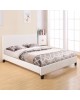 ΚΡΕΒΑΤΙ BECCA 150x200 εκ. ΜΕ PU ΛΕΥΚΟ HM553.01 Διπλό