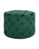 ΣΚΑΜΠΟ KASSIE ΚΥΠΑΡΙΣΣΙ ΒΕΛΟΥΔΟ ΤΥΠΟΥ CHESTERFIELD HM8406.03 Φ60x43Υ εκ.