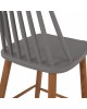 ΣΚΑΜΠΟ ΜΠΑΡ HM8459.10 VANESSA ΣΕ ΓΚΡΙ ΧΡΩΜΑ 43x49x107 εκ.