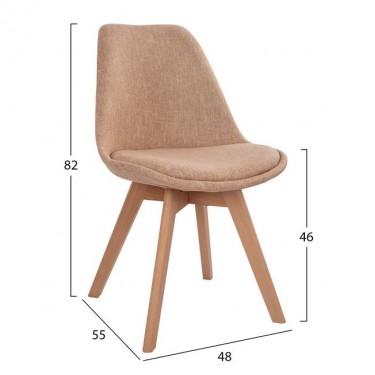ΣΕΤ ΤΡΑΠΕΖΑΡΙΑΣ 5ΤΜΧ PALOMA HM10382 MDF TOP ΣΕ SONAMA--ΜΠΕΖ ΚΑΡΕΚΛΕΣ 4 θέσεων