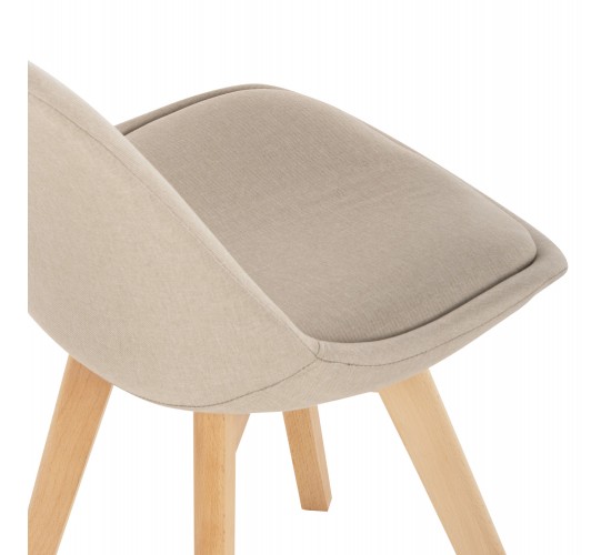 ΣΕΤ ΤΡΑΠΕΖΑΡΙΑΣ 5ΤΜΧ PALOMA HM10382 MDF TOP ΣΕ SONAMA--ΜΠΕΖ ΚΑΡΕΚΛΕΣ 4 θέσεων