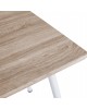 ΣΕΤ ΤΡΑΠΕΖΑΡΙΑΣ 5ΤΜΧ PALOMA HM10382 MDF TOP ΣΕ SONAMA--ΜΠΕΖ ΚΑΡΕΚΛΕΣ 4 θέσεων