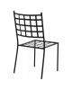 ΜΕΤΑΛΛΙΚΗ ΚΑΡΕΚΛΑ EMERY HM5509 ΣΕ ΜΑΥΡΗ ΑΠΟΧΡΩΣΗ 46x58x88  cm