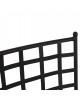 ΜΕΤΑΛΛΙΚΗ ΚΑΡΕΚΛΑ EMERY HM5509 ΣΕ ΜΑΥΡΗ ΑΠΟΧΡΩΣΗ 46x58x88  cm