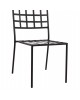 ΜΕΤΑΛΛΙΚΗ ΚΑΡΕΚΛΑ EMERY HM5509 ΣΕ ΜΑΥΡΗ ΑΠΟΧΡΩΣΗ 46x58x88  cm