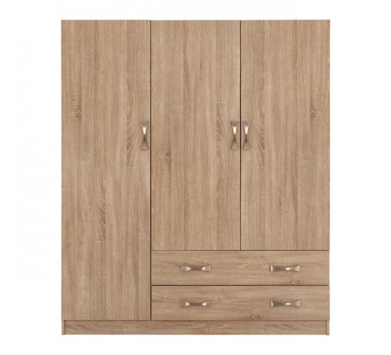 ΝΤΟΥΛΑΠΑ 3ΦΥΛΛΗ CARLY HM384.02 ΜΕ ΔΥΟ ΣΥΡΤΑΡΙΑ SONAMA 150X55Χ180Υεκ. 3φυλλη