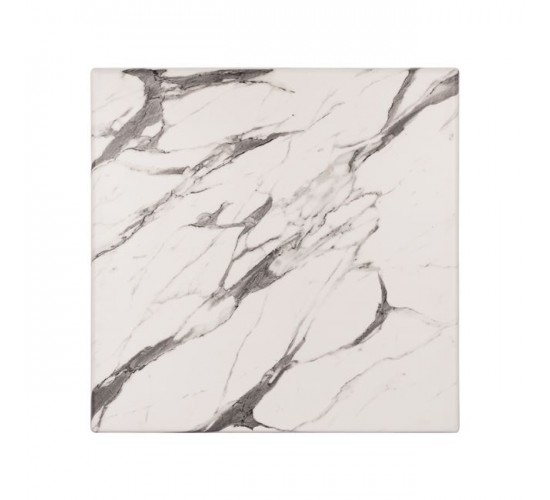 ΕΠΙΦΑΝΕΙΑ ΤΡΑΠΕΖΙΟΥ WERZALIT 60Χ60Χ3.5εκ. MARBLE WHITE-GREY 5657 HM5229.11