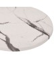 ΕΠΙΦΑΝΕΙΑ ΤΡΑΠΕΖΙΟΥ WERZALIT Φ60Χ2.5εκ. MARBLE WHITE-GREY 5657 HM5227.11