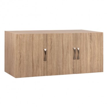 ΠΑΤΑΡΙ 3ΦΥΛΛΗΣ ΝΤΟΥΛΑΠΑΣ CARLY HM385.02 ΣΕ ΧΡΩΜΑ SONAMA 150X55Χ60Υεκ. 3φυλλη