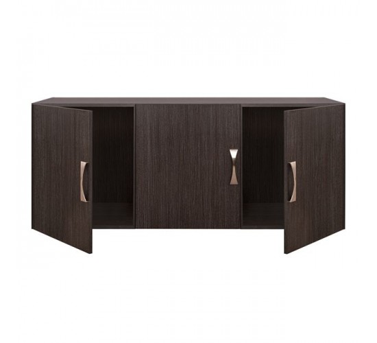 ΠΑΤΑΡΙ 3ΦΥΛΛΗΣ ΝΤΟΥΛΑΠΑΣ CARLY HM385.01 ΣΕ ΧΡΩΜΑ ZEBRANO 150X55X60Υεκ. 3φυλλη