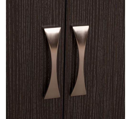 ΠΑΤΑΡΙ 3ΦΥΛΛΗΣ ΝΤΟΥΛΑΠΑΣ CARLY HM385.01 ΣΕ ΧΡΩΜΑ ZEBRANO 150X55X60Υεκ. 3φυλλη