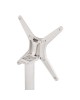 ΒΑΣΗ ΑΛΟΥΜΙΝΙΟΥ HM459.02 ΛΕΥΚΟ ΜΑΤ 69Χ69Χ73-92Υεκ. ΜΕ ΕΠΙΦΑΝΕΙΑ 48Χ48εκ.