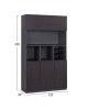 ΒΙΒΛΙΟΘΗΚΗ ΓΡΑΦΕΙΟΥ ΕΠΑΓΓΕΛΜΑΤΙΚΗ ROSEWOOD HM2088 120Χ40Χ200Υ εκ.