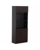 ΒΙΒΛΙΟΘΗΚΗ ΓΡΑΦΕΙΟΥ ΕΠΑΓΓΕΛΜΑΤΙΚΗ ROSEWOOD HM2089 ΜΕΛΑΜΙΝΗ ΓΚΡΙ-WENGE 80Χ40Χ200Υεκ.