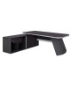 ΓΡΑΦΕΙΟ ΕΠΑΓΓΕΛΜΑΤΙΚΟ ΑΡΙΣΤΕΡΗ ΓΩΝΙΑ ROSEWOOD HM2083L 220X180X76Υεκ.