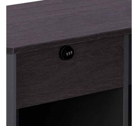 ΓΡΑΦΕΙΟ ΕΠΑΓΓΕΛΜΑΤΙΚΟ ΑΡΙΣΤΕΡΗ ΓΩΝΙΑ ROSEWOOD HM2083L 220X180X76Υεκ.