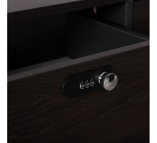ΓΡΑΦΕΙΟ ΕΠΑΓΓΕΛΜΑΤΙΚΟ ΑΡΙΣΤΕΡΗ ΓΩΝΙΑ ROSEWOOD HM2083L 220X180X76Υεκ.