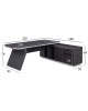 ΓΡΑΦΕΙΟ ΕΠΑΓΓΕΛΜΑΤΙΚΟ ΔΕΞΙΑ ΓΩΝΙΑ ROSEWOOD HM2084R 220X180X76Υ εκ.