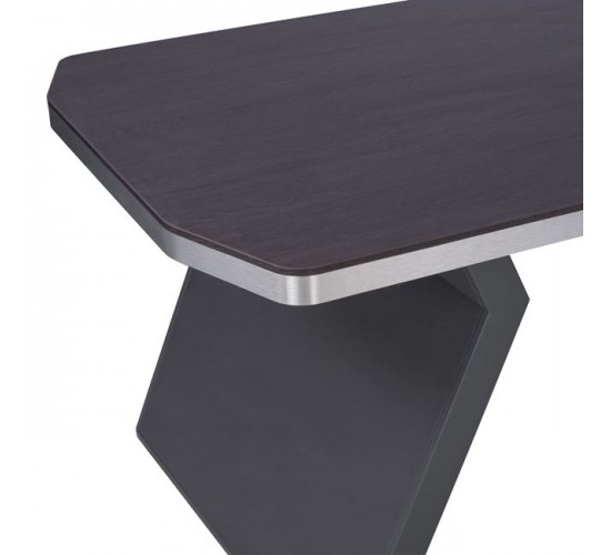 ΓΡΑΦΕΙΟ ΕΠΑΓΓΕΛΜΑΤΙΚΟ ΔΕΞΙΑ ΓΩΝΙΑ ROSEWOOD HM2084R 220X180X76Υ εκ.