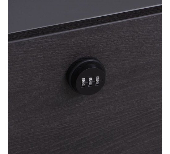 ΓΡΑΦΕΙΟ ΕΠΑΓΓΕΛΜΑΤΙΚΟ ΔΕΞΙΑ ΓΩΝΙΑ ROSEWOOD HM2086R 180X170X76Υ εκ.