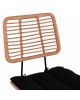 ΣΚΑΜΠΟ ΜΕΣΑΙΟΥ ΥΨΟΥΣ ALLEGRA HM5644 ΜΕΤΑΛΛΙΚΟ ΜΕ WICKER ΣΕ ΜΠΕΖ ΑΠΟΧΡΩΣΗ 55x56x107 εκ.