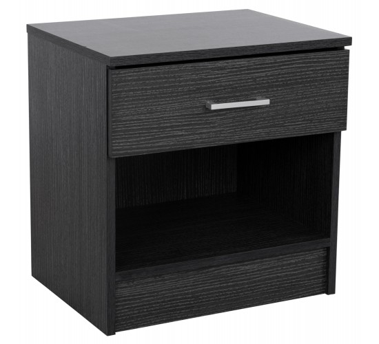 ΚΟΜΟΔΙΝΟ ΜΕ 1 ΣΥΡΤΑΡΙ LANEY ZEBRANO 45x35,5x47Υ εκ. HM2345.02