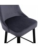 ΣΚΑΜΠΟ ΜΠΑΡ SERENITY HM8519.01 ΑΠΟ ΒΕΛΟΥΔΟ ΓΚΡΙ ΜΕ ΜΕΤΑΛΛΙΚΟ ΣΚΕΛΕΤΟ 51Χ57Χ110Υ εκ.