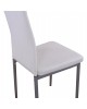 ΚΑΡΕΚΛΑ ΜΕΤΑΛΛΙΚΗ LADY HM0037.11 ΛΕΥΚΟ PU ΜΕΤΑΛΛΙΚΟ ΣΚΕΛΕΤΟ K/D 40x48x95Y εκ.