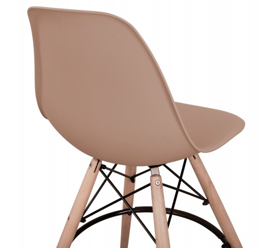 ΣΚΑΜΠΟ ΜΠΑΡ RENATA HM0173.45 ΚΑΠΟΥΤΣΙΝΟ 58x56x107Υ εκ.