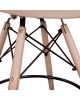 ΣΚΑΜΠΟ ΜΠΑΡ RENATA HM0173.45 ΚΑΠΟΥΤΣΙΝΟ 58x56x107Υ εκ.