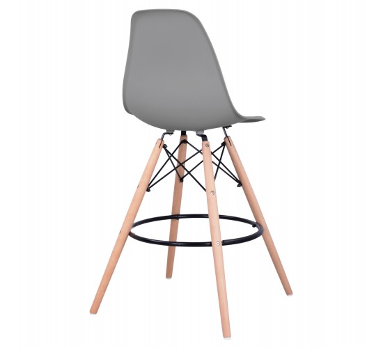 ΣΚΑΜΠΟ ΜΠΑΡ RENATA HM0173.10 ΓΚΡΙ 58x56x107Υ εκ.