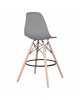 ΣΚΑΜΠΟ ΜΠΑΡ RENATA HM0173.10 ΓΚΡΙ 58x56x107Υ εκ.