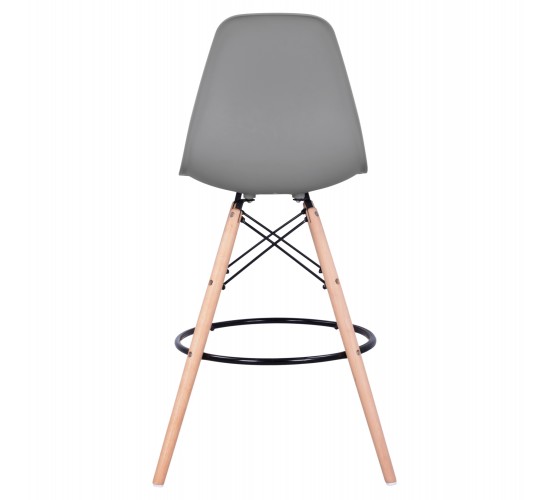 ΣΚΑΜΠΟ ΜΠΑΡ RENATA HM0173.10 ΓΚΡΙ 58x56x107Υ εκ.