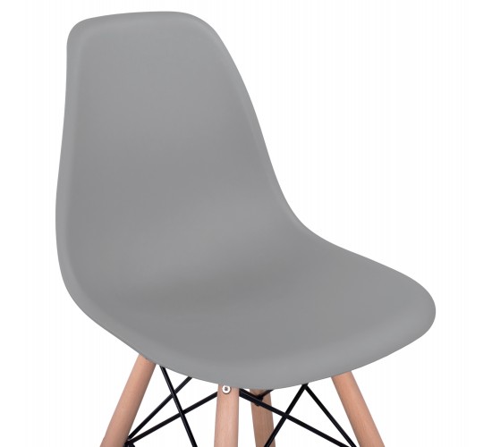 ΣΚΑΜΠΟ ΜΠΑΡ RENATA HM0173.10 ΓΚΡΙ 58x56x107Υ εκ.