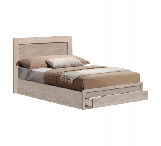 ΚΡΕΒΑΤΙ MELANY HM323.12 ΜΕ 1ΣΥΡΤΑΡΙ SONOMA 110Χ190 Ημίδιπλο