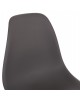 ΚΑΡΕΚΛΑ ΜΕ ΞΥΛΙΝΑ ΠΟΔΙΑ ΚΑΙ ΚΑΘΙΣΜΑ TWIST PP ΓΚΡΙ HM8460.10 46x50x82 εκ.