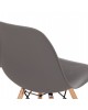 ΚΑΡΕΚΛΑ ΜΕ ΞΥΛΙΝΑ ΠΟΔΙΑ ΚΑΙ ΚΑΘΙΣΜΑ TWIST PP ΓΚΡΙ HM8460.10 46x50x82 εκ.