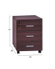 ΣΥΡΤΑΡΙΕΡΑ ΓΡΑΦΕΙΟΥ VANCE ΕΠΑΓΓΕΛΜΑΤΙΚΗ WENGE HM2048.12 40X40X55Υ εκ.