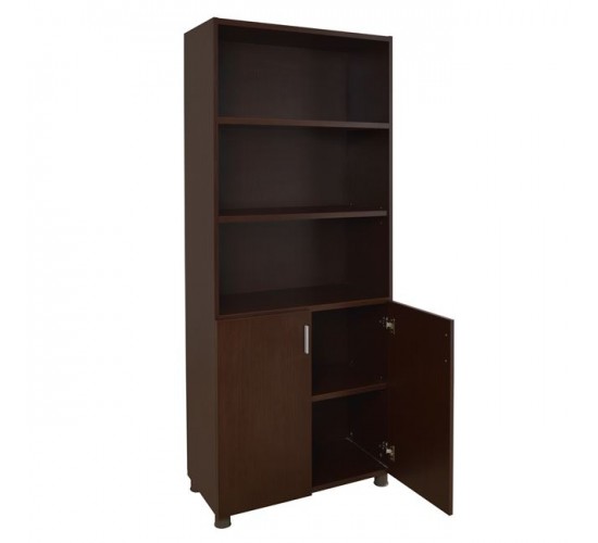 ΒΙΒΛΙΟΘΗΚΗ ΓΡΑΦΕΙΟΥ VANCE ΕΠΑΓΓΕΛΜΑΤΙΚΗ WENGE HM2055.12 80Χ40Χ190Υ εκ.