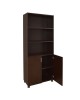 ΒΙΒΛΙΟΘΗΚΗ ΓΡΑΦΕΙΟΥ VANCE ΕΠΑΓΓΕΛΜΑΤΙΚΗ WENGE HM2055.12 80Χ40Χ190Υ εκ.