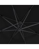 ΟΜΠΡΕΛΑ SHADER HM6025.03 ALU ΕΠΑΓΓΕΛΜΑΤΙΚΗ ΚΡΕΜΑΣΤΗ 3X3 360 ΜΟΙΡΩΝ ME ΜΑΥΡΟ ΑΚΡΥΛΙΚΟ ΠΑΝΙ