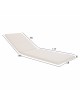 ΜΑΞΙΛΑΡΙ ΞΑΠΛΩΣΤΡΑΣ TEXTILENE 600gr/m2 2X1 SIFNOS ΜΠΕΖ HM11234.60T 196(117 1 78)x58x6εκ.