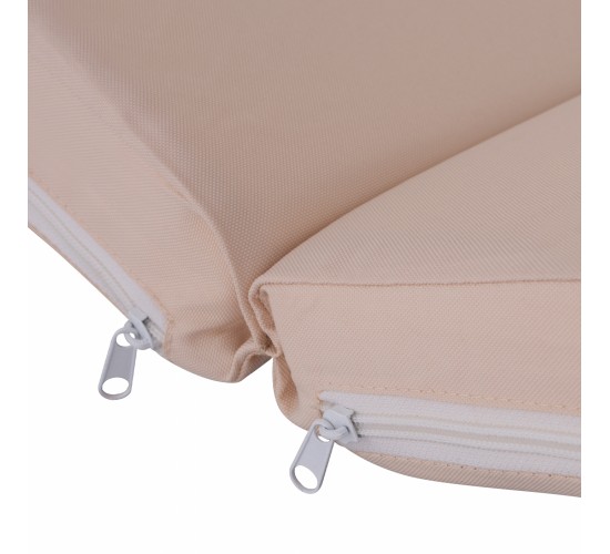 ΜΑΞΙΛΑΡΙ ΞΑΠΛΩΣΤΡΑΣ POLYESTER CHIOS ΜΠΕΖ HM11234.01P 192x58x6 εκ.