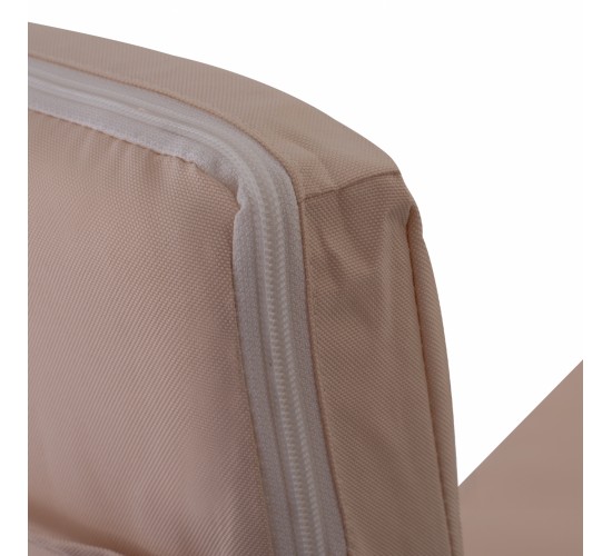 ΜΑΞΙΛΑΡΙ ΞΑΠΛΩΣΤΡΑΣ POLYESTER CHIOS ΜΠΕΖ HM11234.01P 192x58x6 εκ.