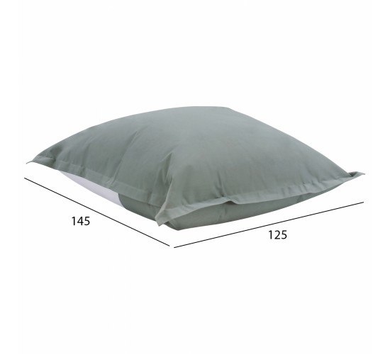ΠΟΥΦ BLOOM ΜΑΞΙΛΑΡΑ ΘΑΛΑΣΣΗΣ HM5113.20 ΓΚΡΙ 125x145 εκ.