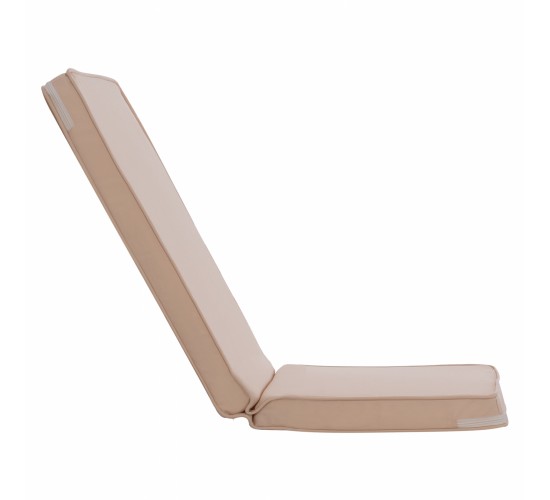 ΜΑΞΙΛΑΡΙ ΚΑΡΕΚΛΑΣ ΜΕ ΠΛΑΤΗ POLYESTER CHIOS ΜΠΕΖ HM11238.01P 110X46X6κ.