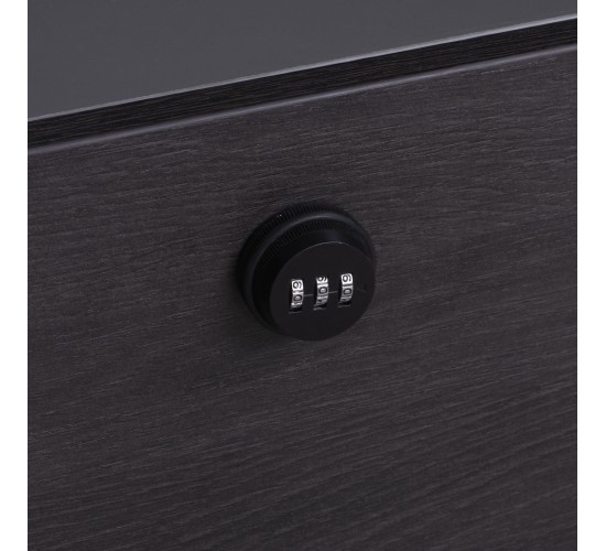 ΓΡΑΦΕΙΟ ΕΠΑΓΓΕΛΜΑΤΙΚΟ ΔΕΞΙΑ ΓΩΝΙΑ ROSEWOOD HM2112R 200X160X76Υ εκ.