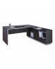 ΓΡΑΦΕΙΟ ΕΠΑΓΓΕΛΜΑΤΙΚΟ ΔΕΞΙΑ ΓΩΝΙΑ ROSEWOOD HM2112R 200X160X76Υ εκ.