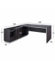 ΓΡΑΦΕΙΟ ΕΠΑΓΓΕΛΜΑΤΙΚΟ ΑΡΙΣΤΕΡΗ ΓΩΝΙΑ ROSEWOOD HM2112L 200X160X76Υ εκ.